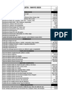 Lista de Precios Mayo 2023 Mecanicos