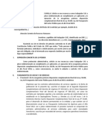 Modelo de Solicitud para Pasar A CAS Indeterminado