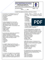 At. Reinos Monera, Protista e Fungi