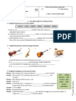 Test Devaluation Comprehension Ecrite Texte Questions Controle Deva - 108384