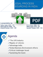 Legal Process Outsourcing in India Presentation