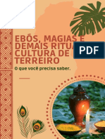 Ebós, Magias e Demais Rituais Da Cultura de Terreiro