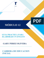 Foro y Tarea Modulo 12