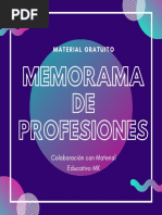 Memorama de Profesiones Min