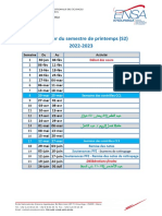 Calendrier S2 22-23