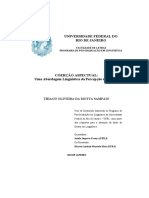 Coerção Aspectual: Uma Abordagem Linguística Da Percepção Do Tempo