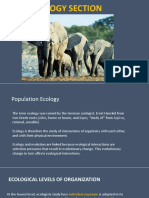 Population Ecology