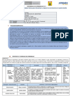 5 Exp. de Aprendizaje 3º Secundaria