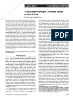 Shear Behavior of Squat Heavyweight Concrete Shear Walls With Construction Joints