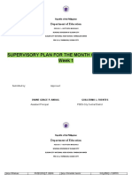 Supervisory Report Template