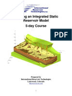 Static Model Workflow