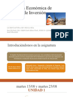 Evaluación Económica de Proyectos (Geología) - Final