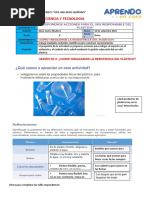 6º EXPERIENCIA-SESION 2 - C.T - Pamela