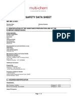 Scale Inhibitor MSDS (MC MX 2-3421)