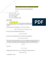 Problemas Resueltos de EDO Lineales de Orden N Con Coeficientes Constantes