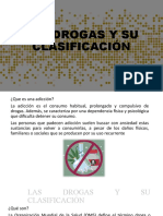 Las Drogas y Su Clasificación