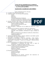 Unidades Tematicas para Examen de Operador de Caldera