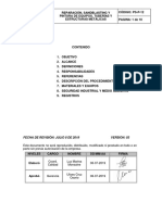 PS-P-12 Pr. Reparación, Sandblasting y Pintura de Equipos, Tuberías y Estructuras Metálicas