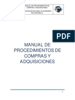 Manual de Procedimiento de Compras 2019