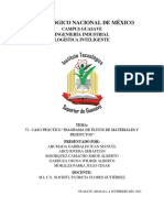 Diagrama de Flujo de Materiales y Productos