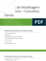 Noções de Modelagem de Terreno - Conceitos Gerais