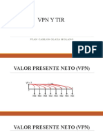 VPN Y Tir: Juan Carlos Olaya Molano