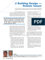 Seismic - Industrial - Bldgs Design Seismic Issues