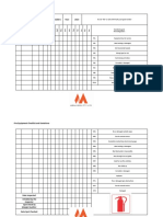 Fire Equipment Checklist and Deviations