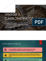 Unidad 3. Bioquimica de Hidratos de Carbono Parte 1