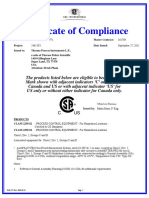 Certificado CSA para Uso em Área Classificada - AutoPILOT PRO