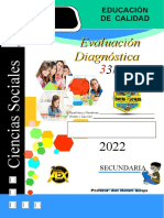 Evaluacion Diagnostica de CCSS 3ro y 4to