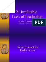 21 Laws of Leadership