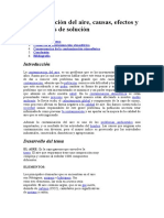 Contaminación Del Aire