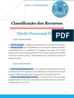 Classificação Dos Recursos