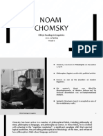 Week 6, IDB156, Noam Chomsky 2023