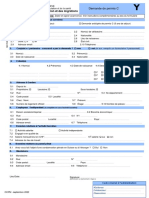 Formulaire Y Permis C Sept 2022