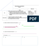 Evaluación 3 - Matemática 7°