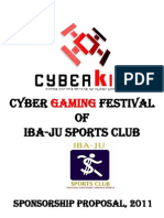 The Sponsorship Proposal of Cyber King