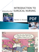 Intro To MED-Surg