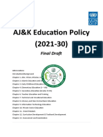 Final-AJK Edu. Policy - Feedback On ICT Chapter by Imdad