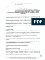 Edital No 21 2020 Processo Seletivo Monitoria Academica Destinada Aos Alunos Dos Cursos