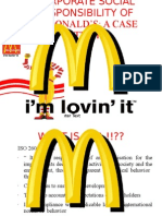 CSR - McD's