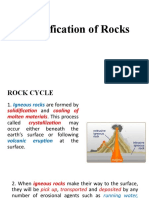 Classification of Rocks