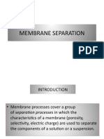 Membrane Separation