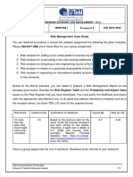 Risk Analysis - Assignment 5