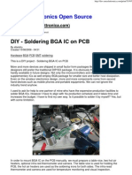 Diy - Soldering Bga Ic On PCB