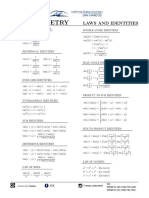 Precalc Identities Triglaws