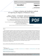 Examining Multiple Feature Evaluation and Classification Methods For Improving The Diagnosis of Parkinson's Disease