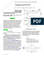 Informe Comunicación - RS-485