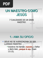 Un Maestro Como Jesús